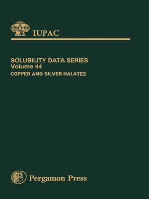 cover image of Copper and Silver Halates